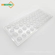 Clear PET PS PVC plastic tray blister packaging for chocolate